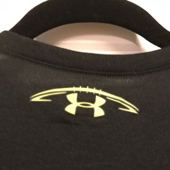 Under Armour Heat Gear Graphic Tee Neon Tee YLJ/G - Picture 6 of 6